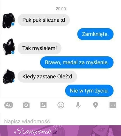 Nie dziś i nie za 100 lat... ;D