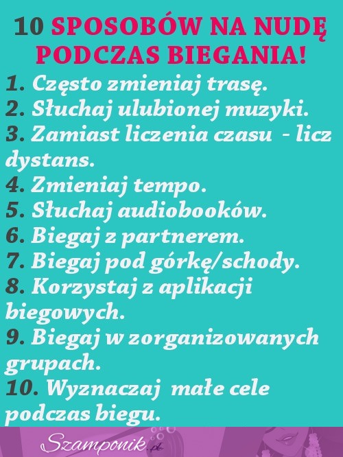 Dzięki tym RADOM zabijesz nudę podczas BIEGANIA. Sprawdź koniecznie!