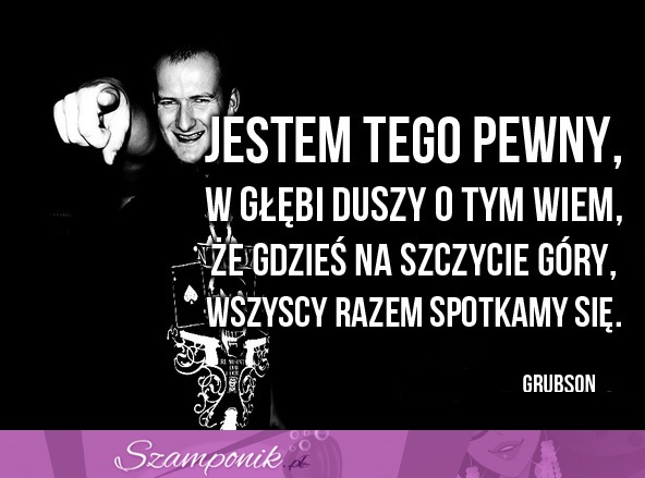 Jestem tego pewny