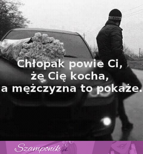 Chłopak powie Ci, że Cię kocha.