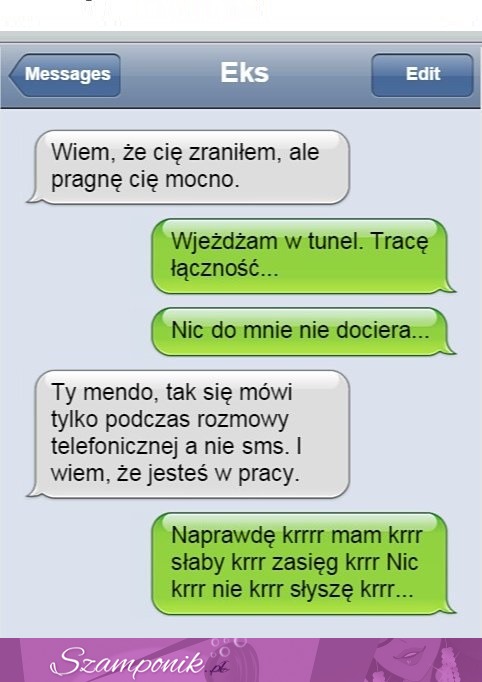 Rozmowa SMS byłej PARY! Chciała go WKRĘCIĆ ale nie wiedziała jak to zrobić ;D MASAKRA