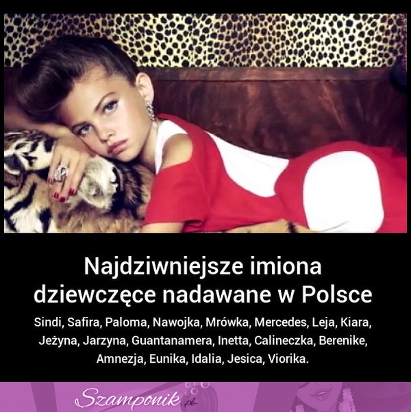 Najdziwniejsze IMIONA dziewczęce nadawane w Polsce! Szczerze WSPÓŁCZUJEMY!
