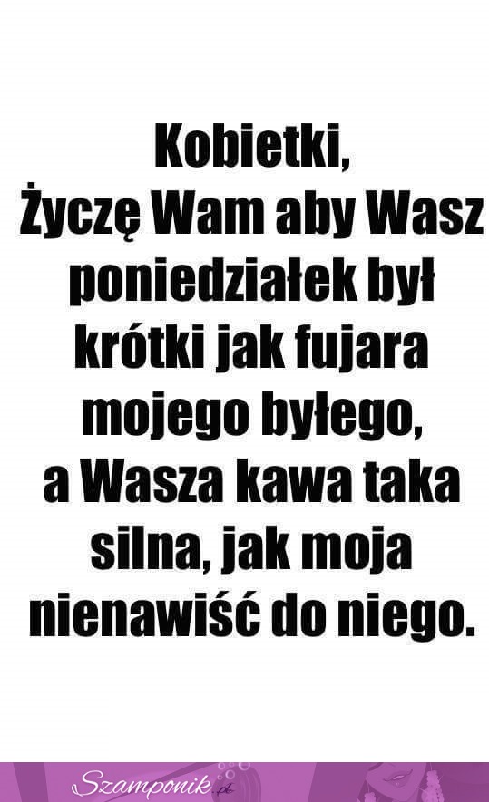 Życzenie dla kobietek