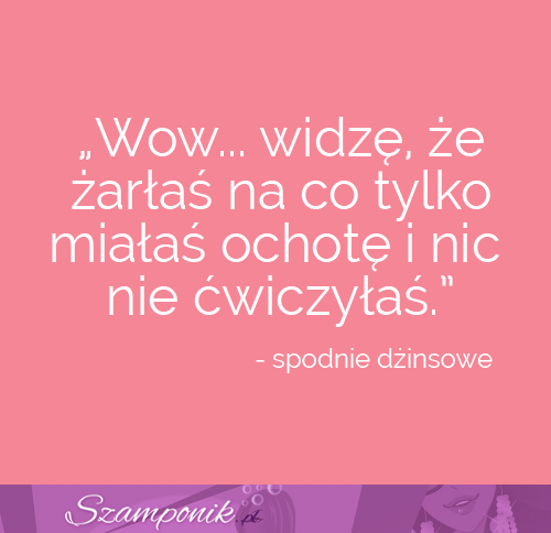 Spodnie dżinsowe ;)