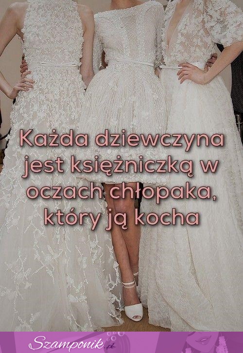 Księżniczka w oczach chłopaka