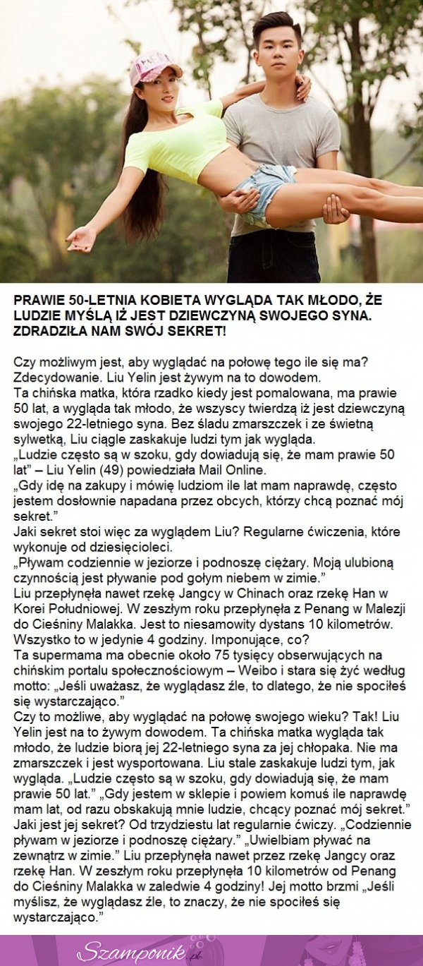 Czy możliwe jest, aby wyglądać na połowę tego ile się ma? Ta kobieta to dowód!