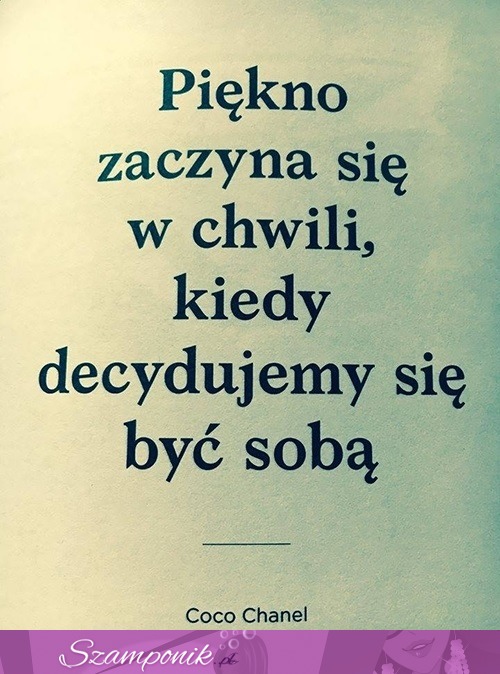 Pokochaj siebie!