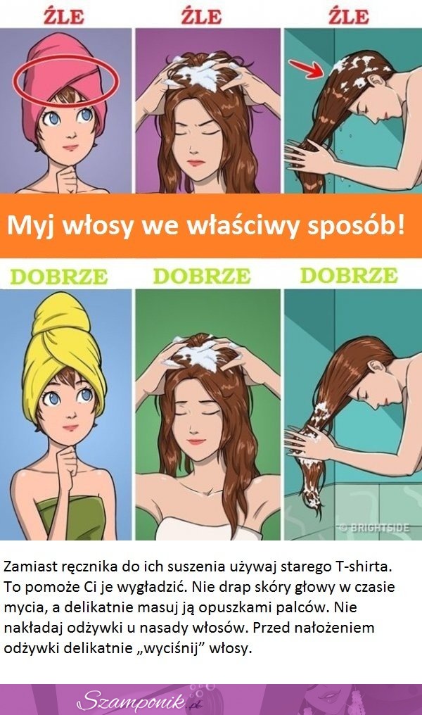 Myj włosy we właściwy sposób! PODPOWIADAMY jak!