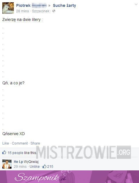 Najlepsze teksty mistrzów internetu - padniesz ze śmiechu :D