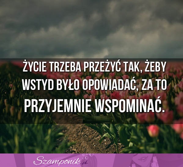 Przeżyj je właśnie tak!