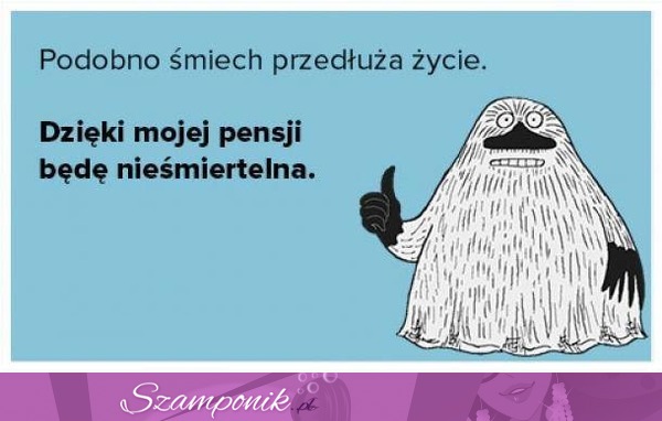 Dzięki Ci pensjo!