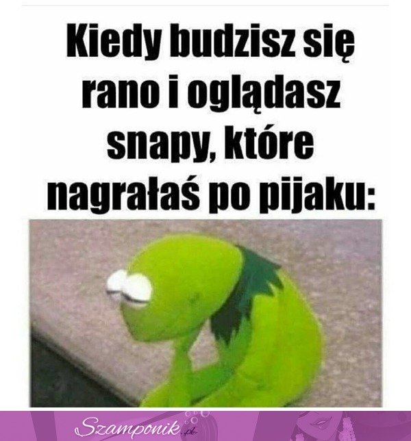 Kiedy budzisz się rano