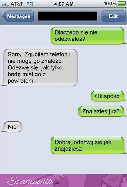 Dlaczego się do niej nie odzywał? Zobacz jak się wytłumaczył! A ona w to uwierzyła! :/