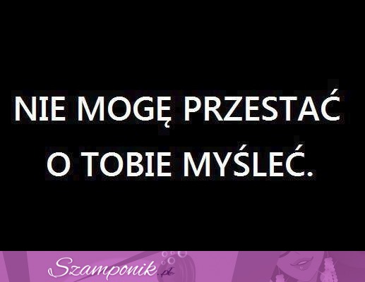 Nie mogę przestać