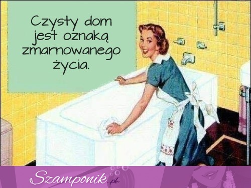 Czysty dom oznaką..