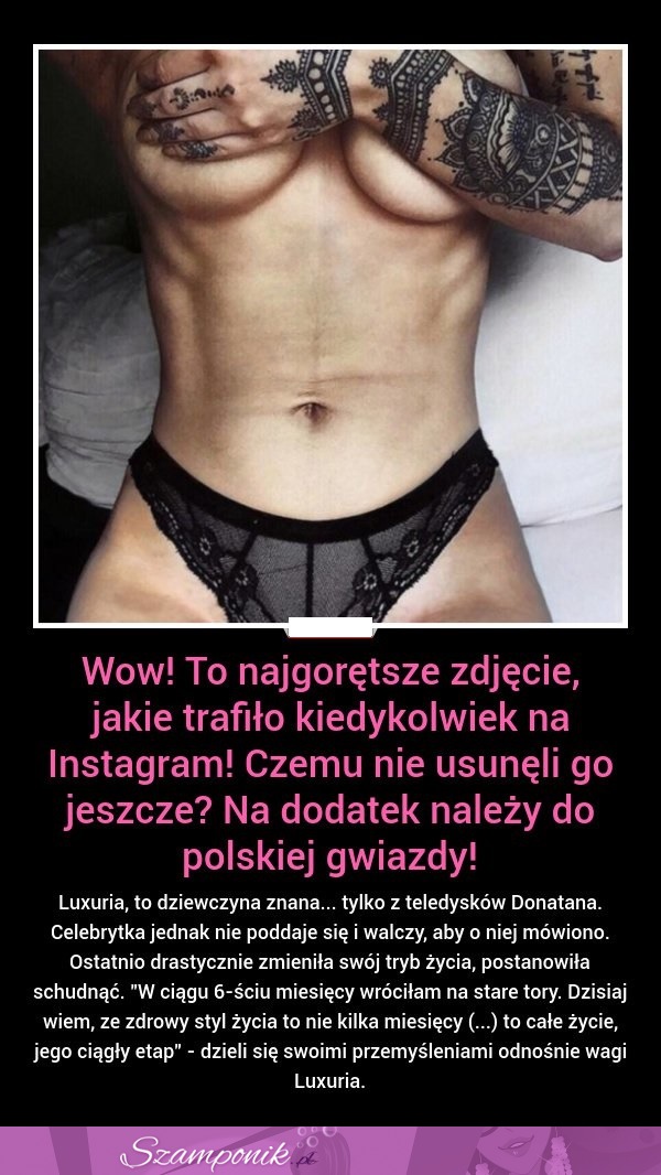 WOW! To najgorętsze zdjęcie, jakie trafiło kiedykolwiek na Instagram