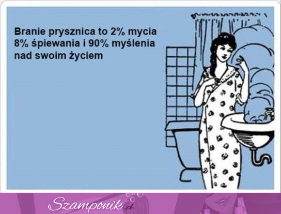 Branie prysznica