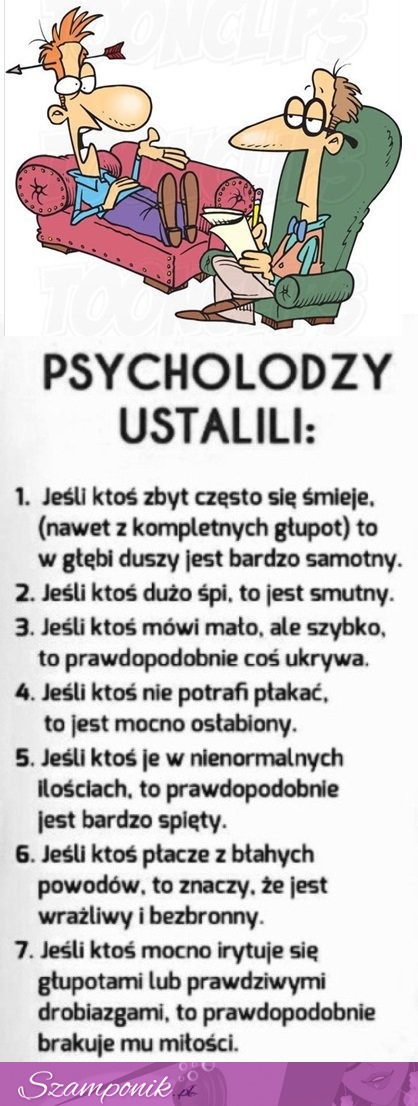 PSYCHOLODZY USTALILI że jeśli zbyt często się śmiejesz...!