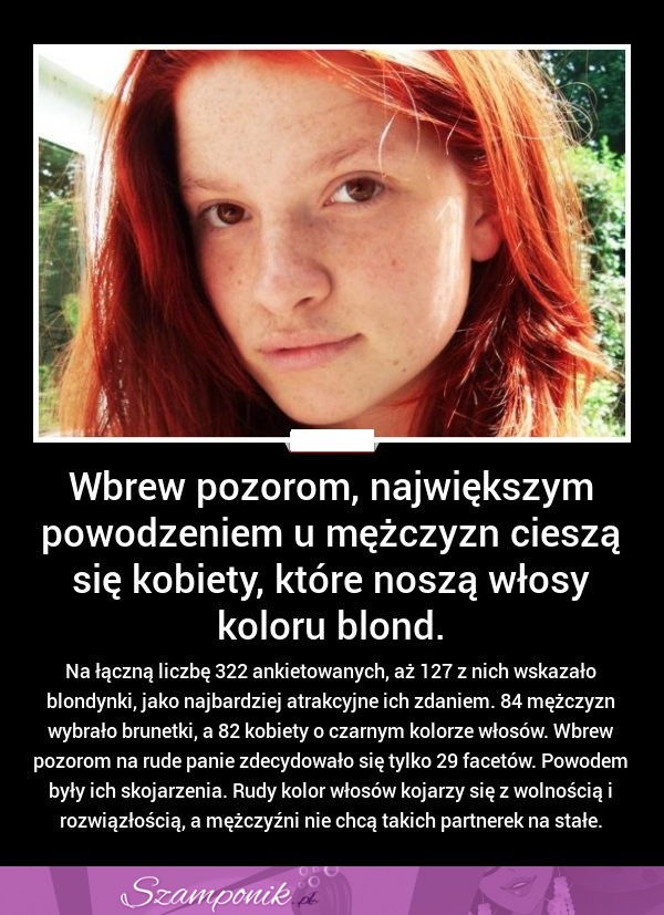 Największym powodzeniem u mężczyzn cieszą się kobiety, które noszą...