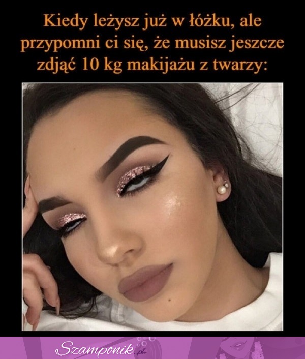 Jeszcze makijaż ;D