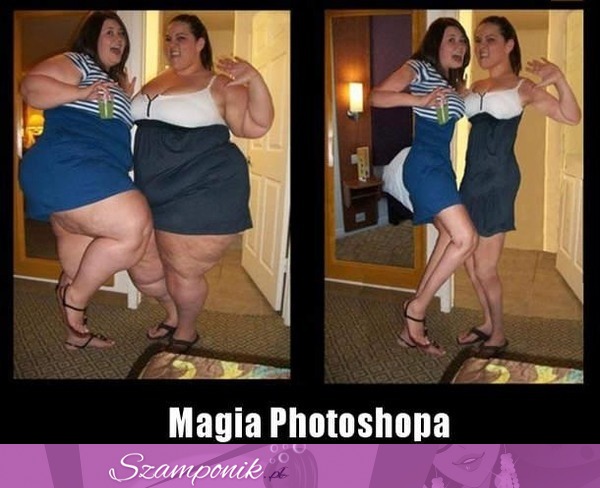 Magia Photoshopa! Zobacz jak wyglądały po obróbce!