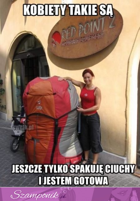 Jeszcze tylko spakuję...