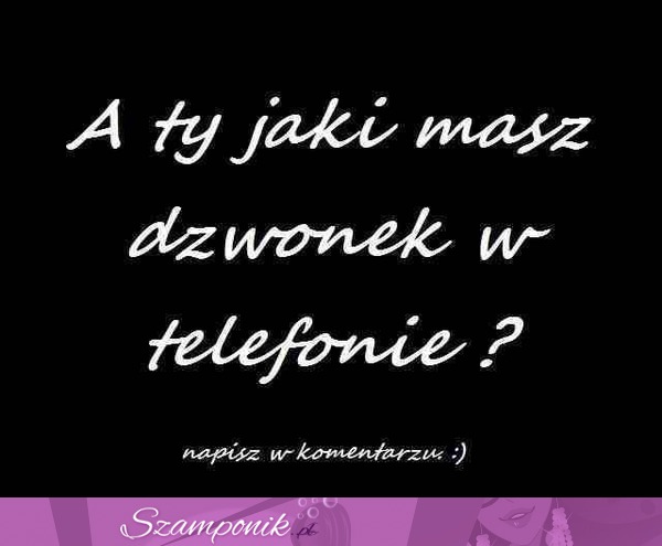 Dzwonek w telefonie