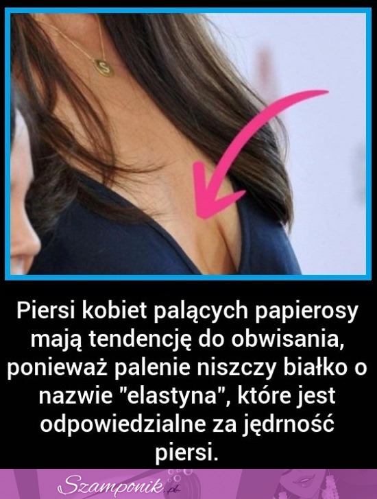 Palisz PAPIEROSY! Zobacz co może stać się z Twoimi PIERSIAMI! SZOK!