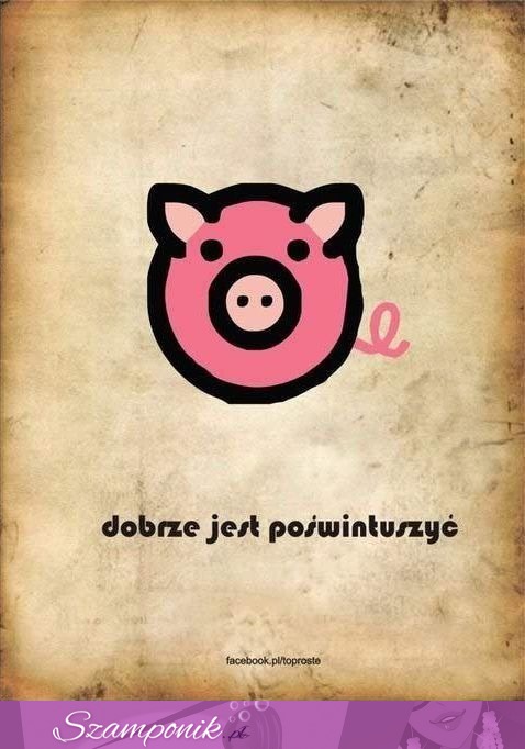 Dobrze jest poświntuszyć