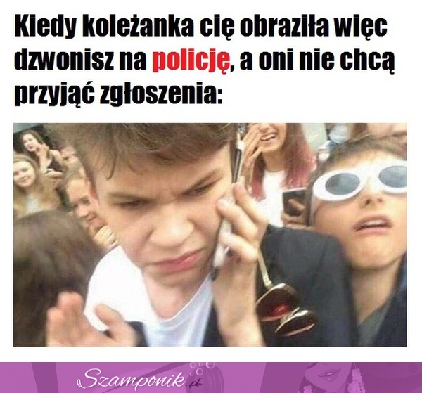 To poważne zgłoszenie