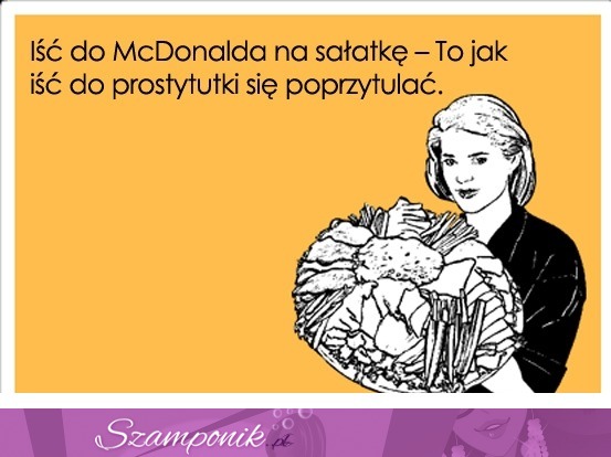 Sałatka z McDonald