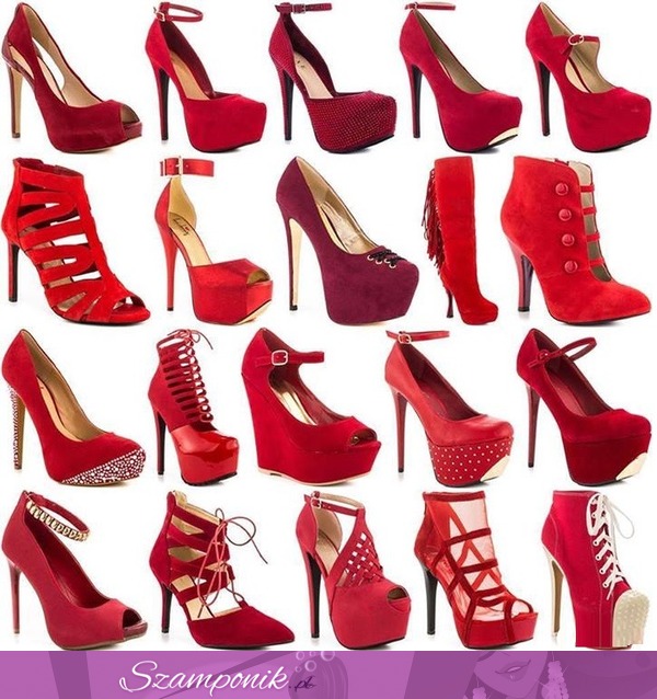 Czerwone buciki- wszystkie super