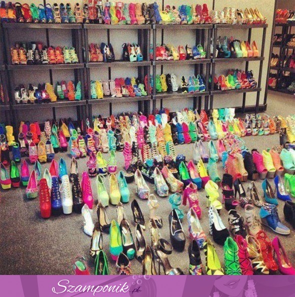 Kolorowa kolekcja butów