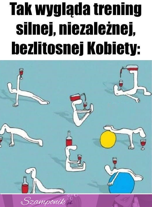 Trening kobiet niezależnych ;D