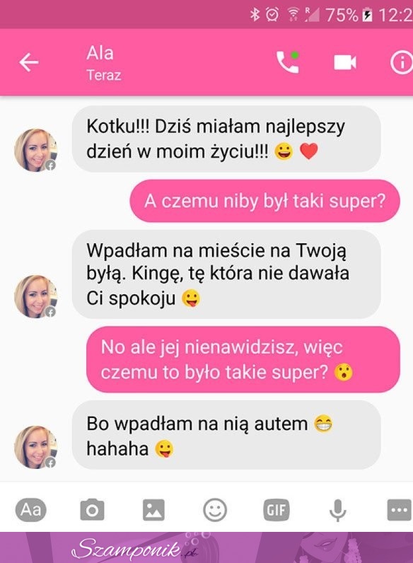 Upss... To się DZIEWCZYNA popisała ;D