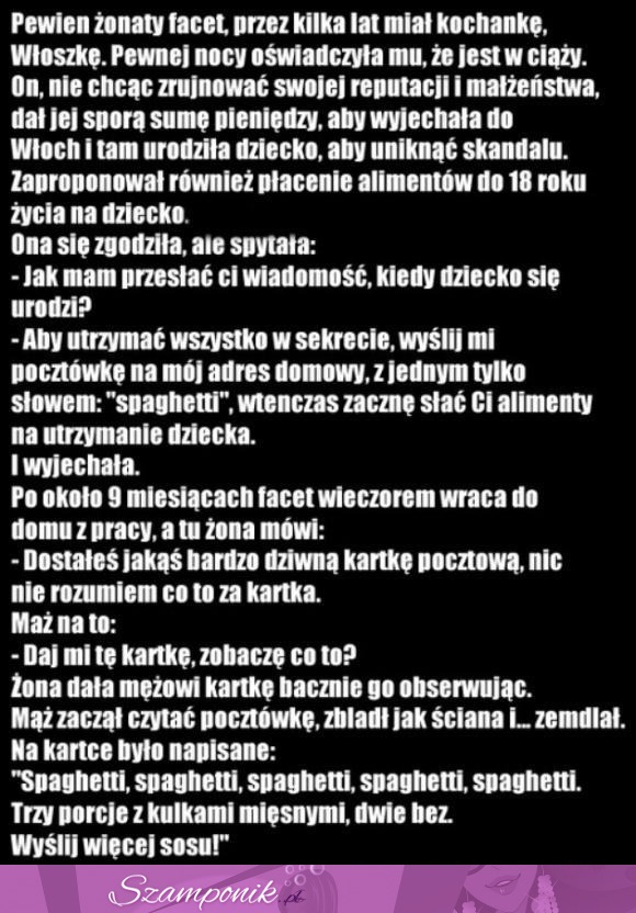 Historia pewnego FACETA,który miał KOCHANKĘ WŁOSZKĘ- DOBRE HAHA