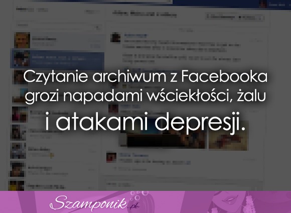 Czytanie archiwum z Facebooka