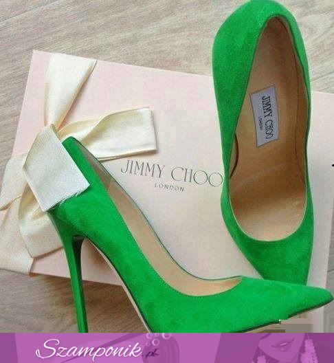 Zielone szpileczki od Jimmy Choo ♥