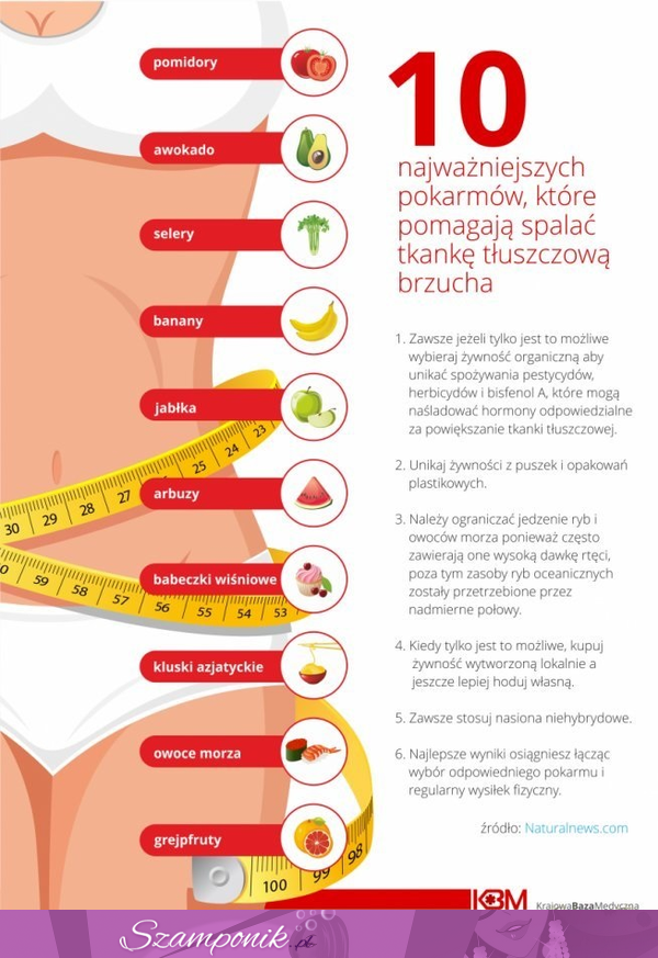 Zrzuc oponkę z brzucha! Dzięki tym 10 potrawom może to być łatwiejsze! Zobacz co warto jeść, żeby mieć płaski brzuch!