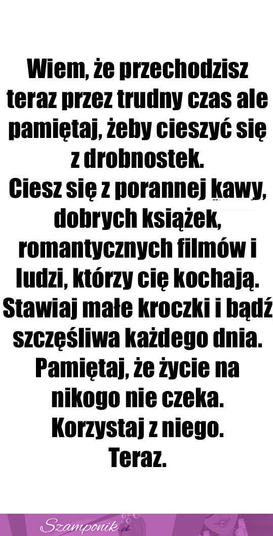 Korzystaj z życia!