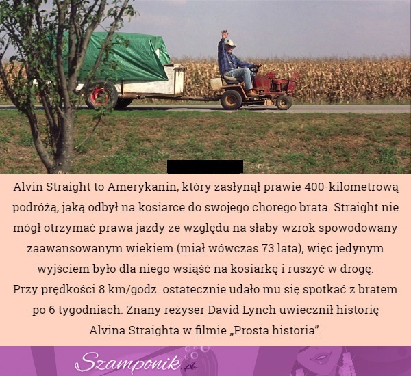 NIESAMOWITE! 73-latek chciał odbyć swoją podróż... KOSIARKĄ! Miał do pokonania 400 km. Udało mu się?