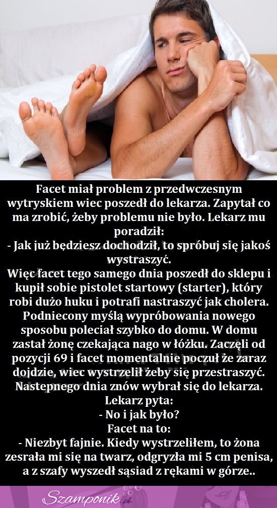 Facet miała problem z przedwczesnym wytryskiem..... SZALONE ZAKOŃCZENIE haha ;D