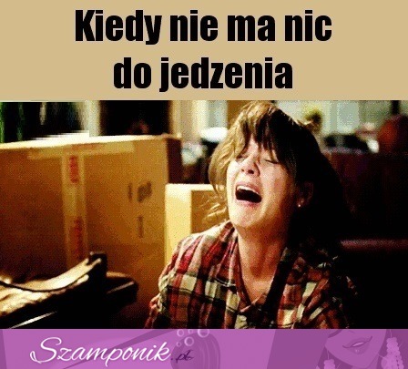 Brak jedzenia ;D