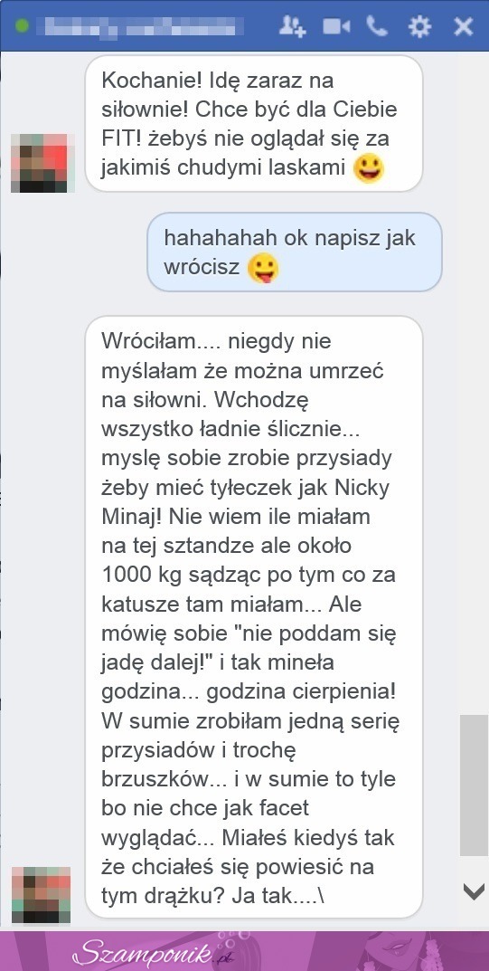 Kobieta na siłowi. Tak to właśnie wygląda ;/