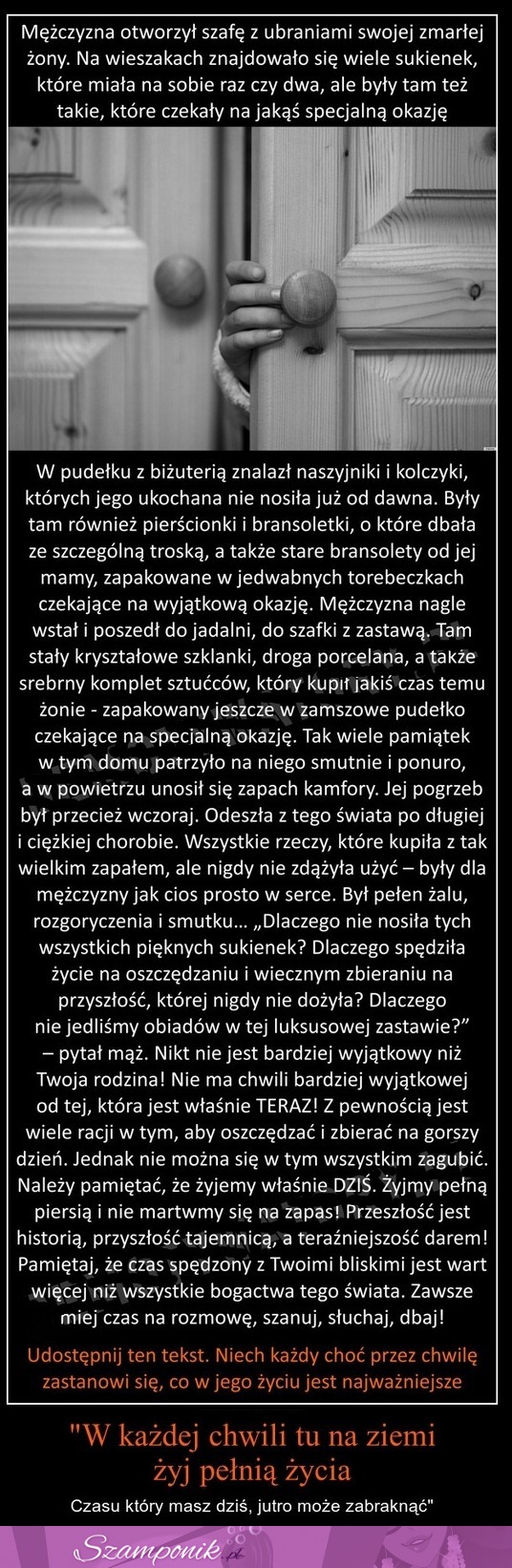 Przeczytaj SMUTNĄ HISTORIĘ mężczyzny, który został WDOWCEM! To wszystko zmieni!