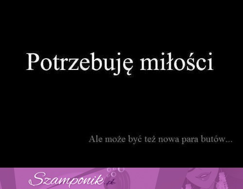 Potrzebuję miłości