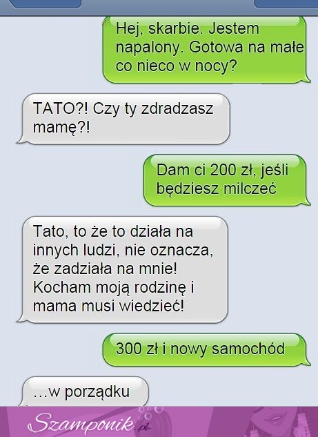 Pomylił NUMERY i wysłał EROTYCZNY sms do swojej CÓRKI- zobacz jej REAKCJĘ