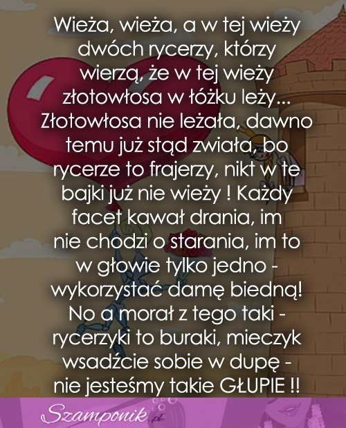 Wieża, wieża, a w tej wieży dwóch rycerzy ;D