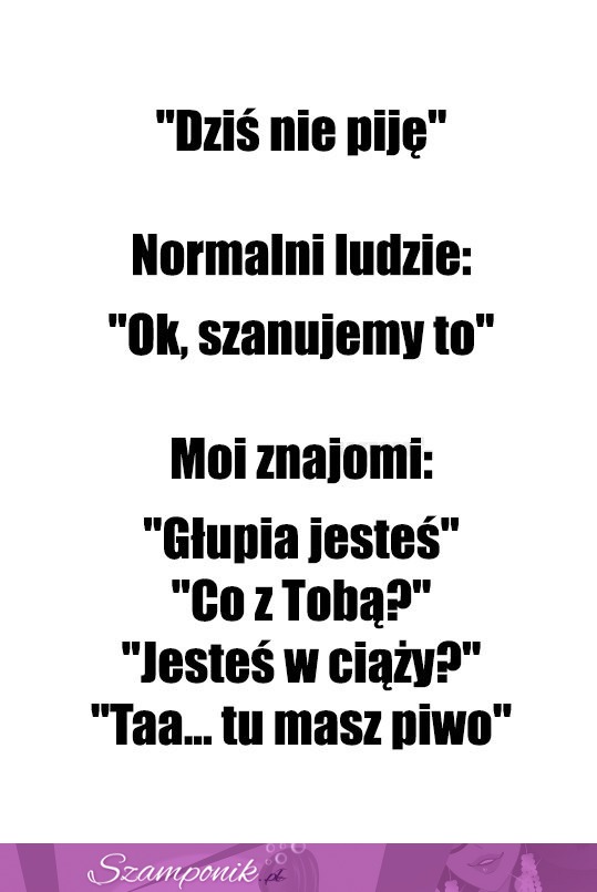 Dziś nie piję