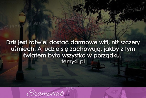 Dziś jest łatwiej dostać darmowe...